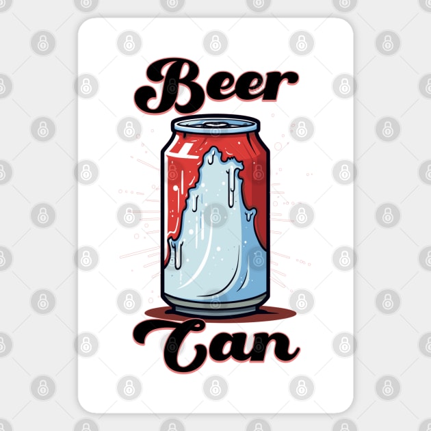 Beer Can Magnet by WarFX Designs